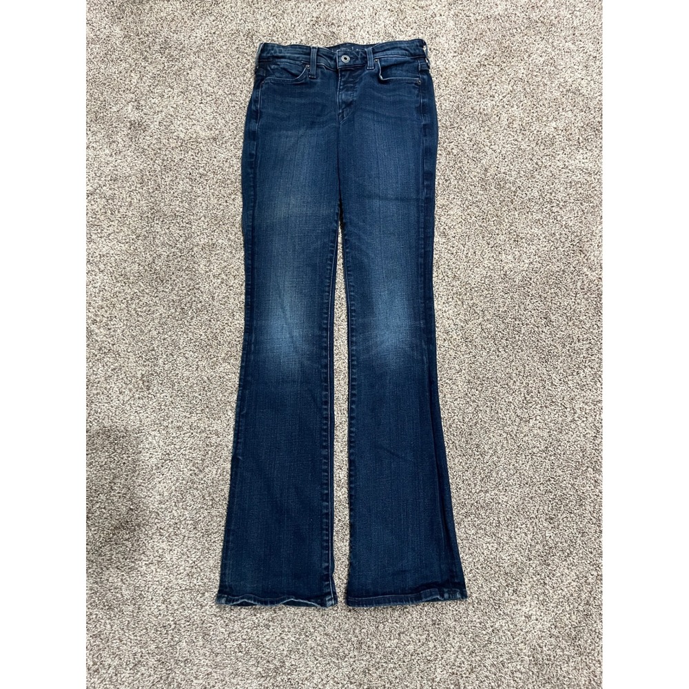 Lucky Brand Hayden Boot Dark Wash Mid Rise Bootcut Jeans Size 0/25 R